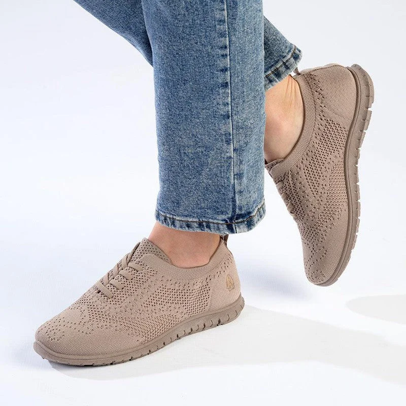 Trendy Flats Sale Soft Style by Hush Puppies Nanouk Sneaker - Taupe
