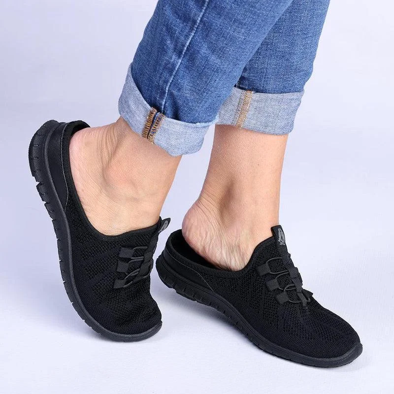 Modern Running-Style Shoes Soft Style by Hush Puppies Nansi Mule Sneaker - Black