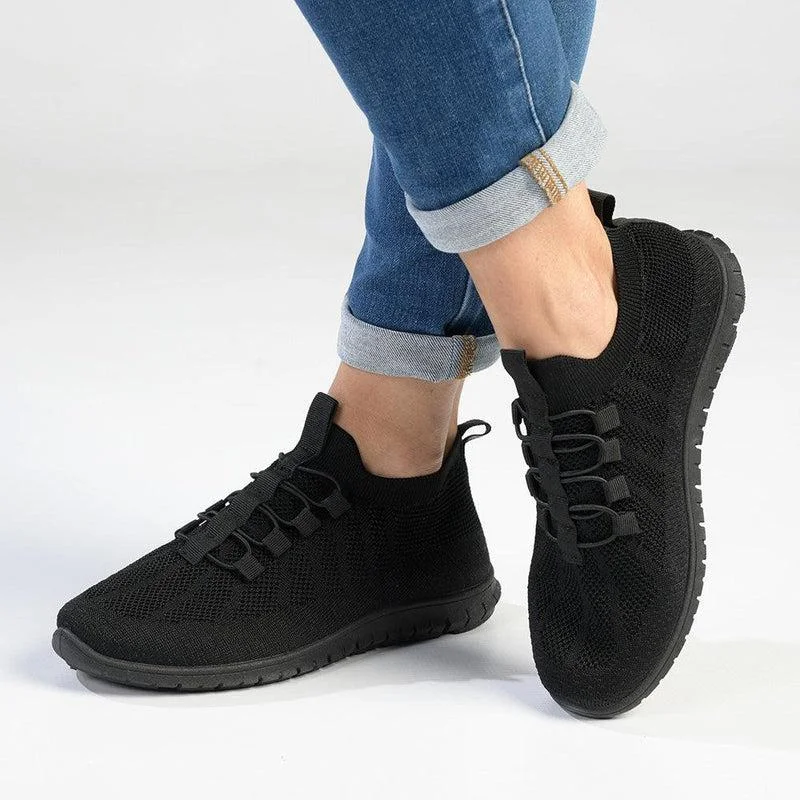 Classic Modern Offers Soft Style by Hush Puppies Nansia Fashion Sneaker - Black