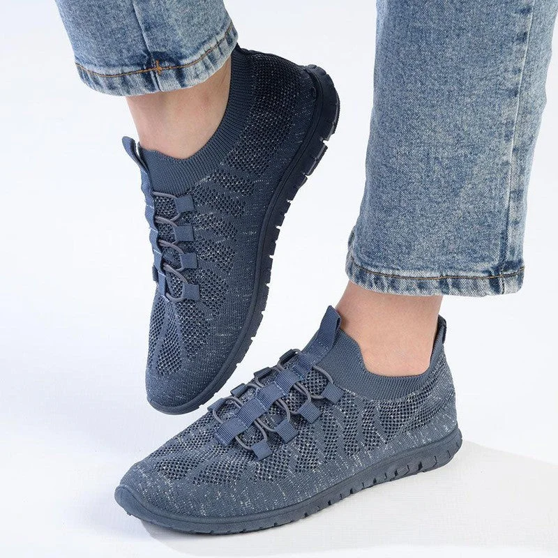 Seize Bargains Soft Style by Hush Puppies Nansia Fashion Sneaker - Denim Blue