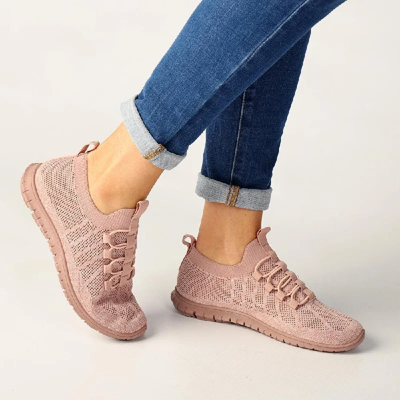 Refined Fashion Sale Soft Style by Hush Puppies Nansia Fashion Sneaker - Dusty Pink