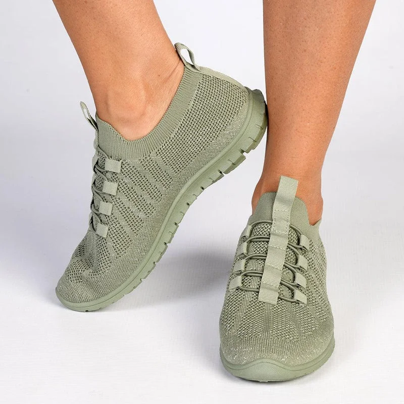 Contemporary Casual Deals Soft Style by Hush Puppies Nansia Fashion Sneaker - Sage
