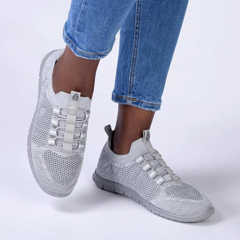 Holiday Attire Sale Soft Style by Hush Puppies Nantale Melange Sneaker - Grey