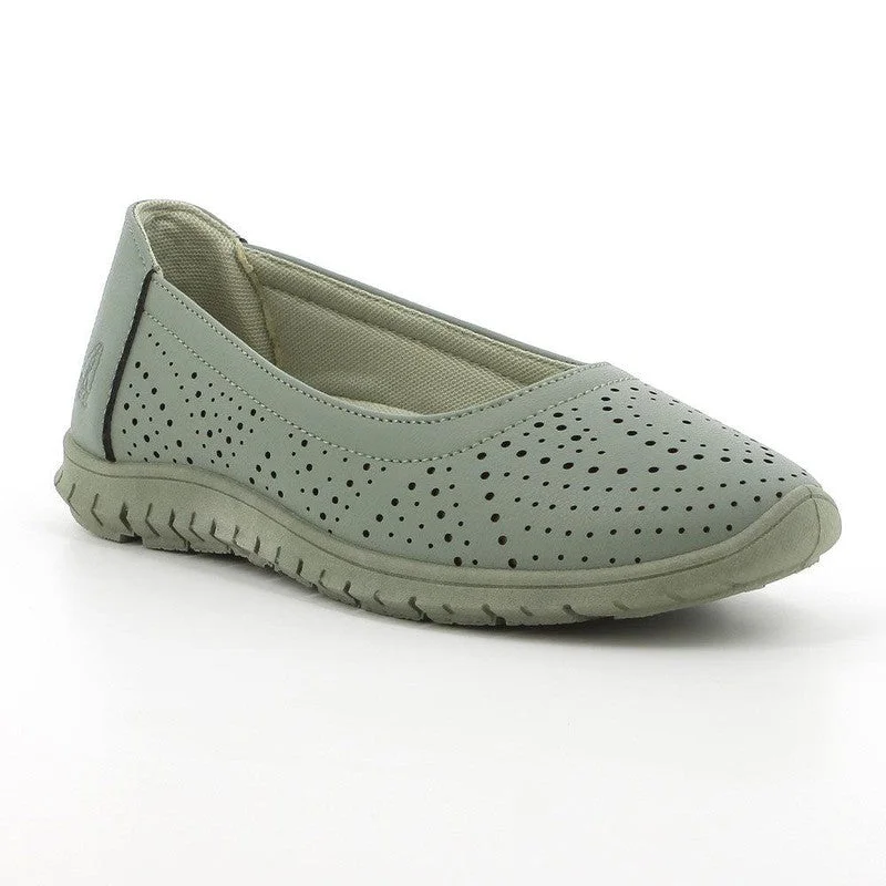 Minimalist Casual Shoes Soft style by Hush Puppies Natine Sneaker - Sage