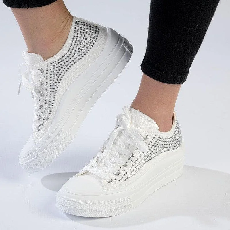 Comfortable Chic Soft Style by Hush Puppies Selina Sneaker - White