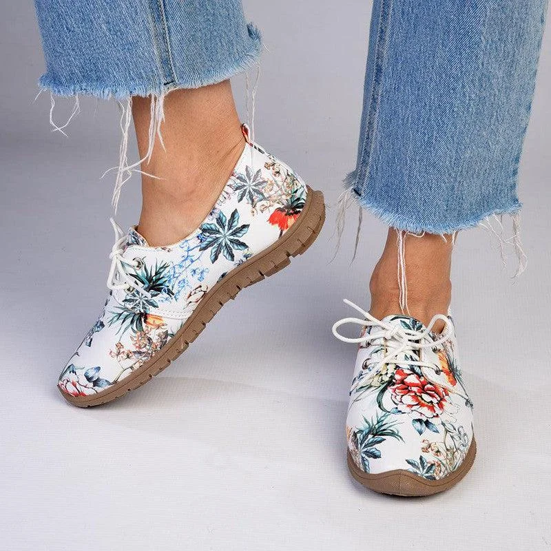 Mega Sales Soft Style by Hush Puppy Narissa Slip-On Floral Sneaker - White Multi