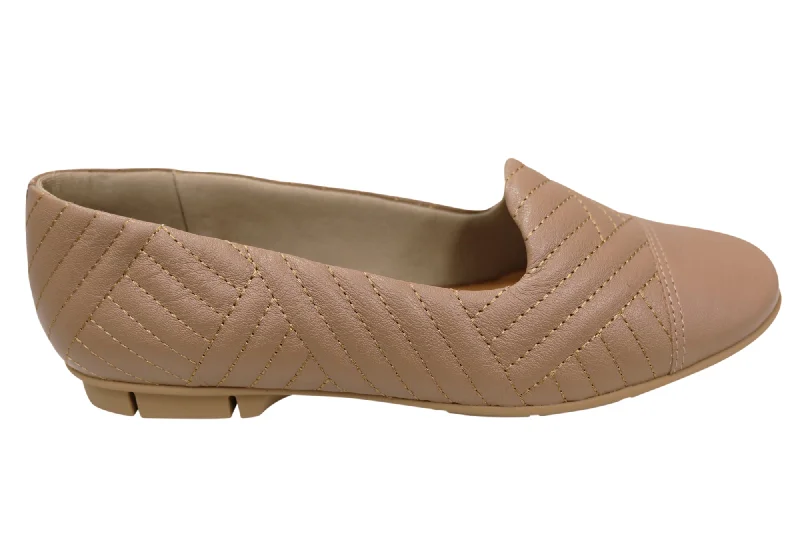 Limited Stock, Big Discounts Usaflex Dilly Womens Comfortable Leather Shoes Made In Brazil