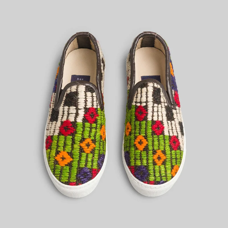 Women's Designer Boots Women's Kilim Sneaker Size 8