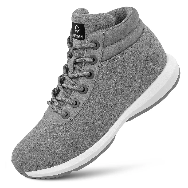 Comfort Meets Fashion Wool Sneaker High Top Women